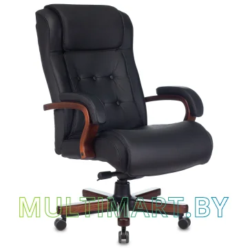 Компьютерное кресло Бюрократ T-9926WALNUT (черный)